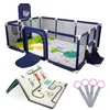 Box per bambini Parco giochi per bambini Tappeto Mobiclinic Anteprima dell’immagine prodotto 1