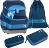Finkid Schulranzenset 4-tlg. BUDDY EKO SPORT denim/dove Produktbild-Vorschau 1