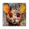 DEQOART Glasbild Echtglas 30x30 cm 'Bunte Produktbild-Vorschau 2