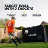 VirtuFit Fußballtor Pro mit Zielwand 170 x 110 cm Schwarz Produktbild-Vorschau 2