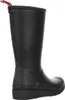 A black tall boot shown from the side. Produktbild-Vorschau