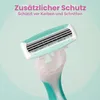 Lamette da donna Wilkinson Quattro, pelle sensibile, 3 Anteprima dell’immagine prodotto 4