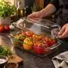 KADAX ovenschotel van hittebestendig glas "Backe", glazen Productafbeelding-voorbeeld 8
