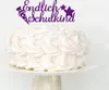 Oblique Unique Endlich Schulkind Torten Topper Glitzernd Produktbild-Vorschau 4