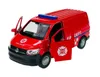 Welly Volkwagen T6 Pompiers Rouge Transporter version boîte Voir les images du produit 3