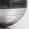 Discokugel mit Haken zum Aufhängen - Ø 15 cm - Spiegelkugel Produktbild-Vorschau 3