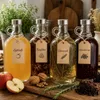 6er Set Glasflaschen 2L mit Schraubverschluss und Glasgriff Produktbild-Vorschau 2