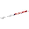 A white Edding 751 paint marker with its cap off, lying on a white background. Produktbild-Vorschau