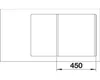 BLANCO AXIA III 45 S-F SILGRANIT softweiß Produktbild-Vorschau 5