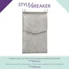 styleBREAKER Damen Mini Umhängetasche V-Klappe Karten, Produktbild-Vorschau 5