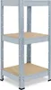 shelfplaza PRO 90x30x30 cm Schwerlastregal in verzinkt mit Produktbild-Vorschau 1