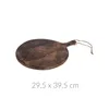 Kulaté servírovací prkénko, mangové dřevo, 40 cm Náhled obrázku produktu 9