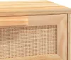 Tavolo consolle marrone 80x30x75 cm in legno massiccio di Anteprima dell’immagine prodotto 6