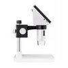 A digital microscope with an LCD display is shown on a white background. Produktbild-Vorschau