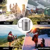 Lixada Titanium Topf Camping Tragbar Titan Wasser Tragbar Produktbild-Vorschau 4