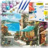 Pittura con i numeri per adulti formato grande Sea Italian Anteprima dell’immagine prodotto 16