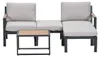 Garden Impressions Cinto Lounge-Set 5-teilig – Carbon Black Produktbild-Vorschau 10