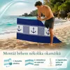 Lantigo Plážová zástěna Modré Kotvy 6m | Větrolam Náhled obrázku produktu 8