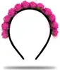 Oblique Unique Rosen Haarreifen Blumen Haarreif Braut JGA Produktbild-Vorschau 2