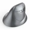 A 3D render of a gray vertical mouse on a white background. Produktbild-Vorschau