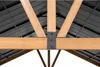 Sunjoy Zedernholz Altán / Pavillon 4x5 REBRA - 404cm x Náhled obrázku produktu 6