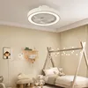 A child's bedroom with a bed, fan-light fixture, and decorative elements. Náhľad obrázku produktu