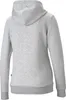 PUMA Damen Sweathoodie hellgrau Gr. M Kapuzenpullover Produktbild-Vorschau 2
