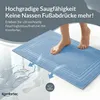 Komfortec Badvorleger Set 2 Teilig, Frottee Duschvorleger, Produktbild-Vorschau 3