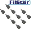 10 Stück "FILSTAR PRO" 80g Tropfenblei Birnenblei Fluss Produktbild-Vorschau 2
