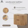 RODAN | Koupelnová Skříňka - 60 CM - Hnědý Mat - MDF - 2 Náhled obrázku produktu 2