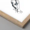 Gerahmtes Poster - Rahmen in heller Eiche - Surrealismus Produktbild-Vorschau 2