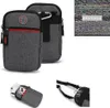 K-S-Trade Holster Gürtel Tasche kompatibel mit Nokia 7.1 Produktbild-Vorschau 1