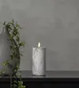 Star LED-Kerze 'Flamme Marble', Marmoroptik Produktbild-Vorschau 2