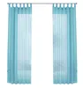 2er-Pack Gardinen Transparent Vorhang Set Wohnzimmer Voile Produktbild-Vorschau 4