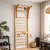 Échelle de gymnastique multifonctionnelle en bois 195 x 80 Voir les images du produit 1