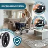 Mobiclinic Skladací transportný invalidný vozík s Náhľad obrázku produktu 5