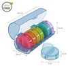 WELLGRO Tablettenbox 7 Tage 2 Fächer – Pillenbox & Produktbild-Vorschau 2