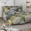 Irisette Wave Mako-Satin Bettwäsche 135x200 Streifen Rauten Produktbild-Vorschau 4