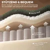HOMCOM 2-Sitzer-Sofa, 170 cm, bequemes Cordsofa mit breiter Produktbild-Vorschau 5