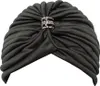 Damen Turban Kopfbedeckung Fashion Anthrazit Produktbild-Vorschau 1