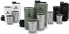 A collection of Stanley flasks and shot glasses. Produktbild-Vorschau