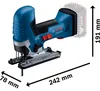 Bosch GST 18V-125 S PROFESSIONAL, Horné držanie, Čierna, Náhľad obrázku produktu 7