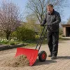 Profi Schneeschieber mit Rädern Höhenverstellbar Produktbild-Vorschau 4