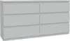 Forte EDMORE Kommode 150 160, moderne Kommode mit 6 Produktbild-Vorschau 3