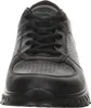 A close-up, front-facing view of a black ECCO shoe. Produktbild-Vorschau