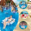 KRUMAD Wasserhängematte Aufblasbar 107x107 cm, Schwimmnetz Produktbild-Vorschau 15