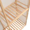 vidaXL Kleiderschrank mit 3 Ebenen 110 x 40 x 170 cm -  Produktbild-Vorschau 6