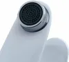 Umyvadlová baterie Bílá mosazná chromová dřezová baterie Náhled obrázku produktu 7