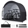 Garage per biciclette COSTWAY per 2 biciclette, tenda per Anteprima dell’immagine prodotto 1