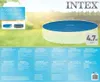 INTEX Bâche solaire de piscine ronde 488 cm Voir les images du produit 5